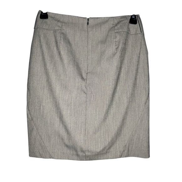 Worthington Pleated Pencil Skirt Gray Black Pockets Size 8 Lined Business Casual - Picture 6 of 10